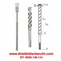 Mũi khoan bê tông 10 x 160mm BOSCH 2608831184