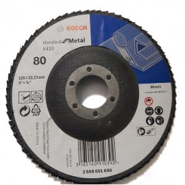 Đĩa nhám xếp P80 Bosch 2608601690