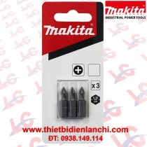 Bộ mũi vít xoắn 3 chi tiết PH1x25mm Makita B-23450