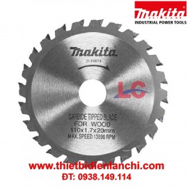 Lưỡi cưa gỗ hợp kim Makita D-15578 (110 x 24T x 20mm)