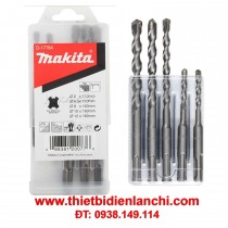 Bộ mũi khoan bê tông đầu gài SDS Makita D-17784