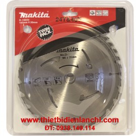 Đĩa cưa tròn 24 răng Makita D-19043 (185mm)