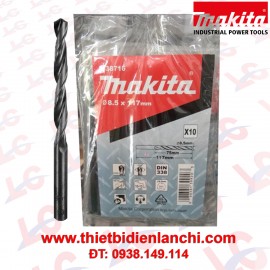 Mũi khoan kim loại MAKITA 8.5mm HSS-R D-38716