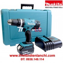 Máy khoan búa, vặn vít dùng pin Makita DHP453SF (18V)