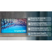 Smart Tivi Samsung 4K Crystal UHD 65 inch UA65BU8500