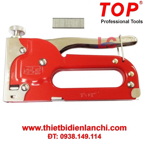 Kìm bấm đinh ghim có điều chỉnh tăng lực (Đỏ) TOP - TST-50011