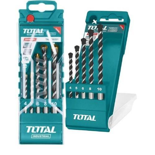 Bộ mũi khoan bê tông 5 chi tiếtTotal TACSD5051
