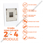 TỦ ĐIỆN NANOCO NDP104P