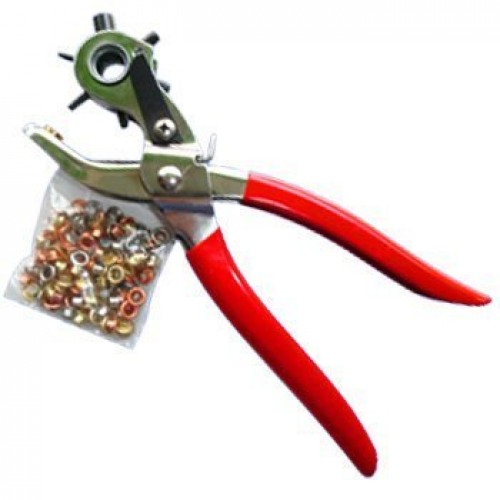 Kìm bấm dây nịt (bấm lỗ) có bịch đinh Top K6012A (TP-125)